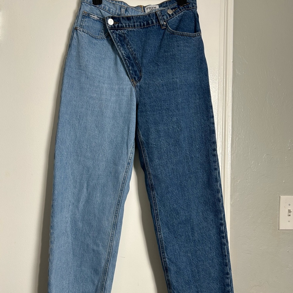 Insane Oene Los Angeles Crossover Two Tone Jeans